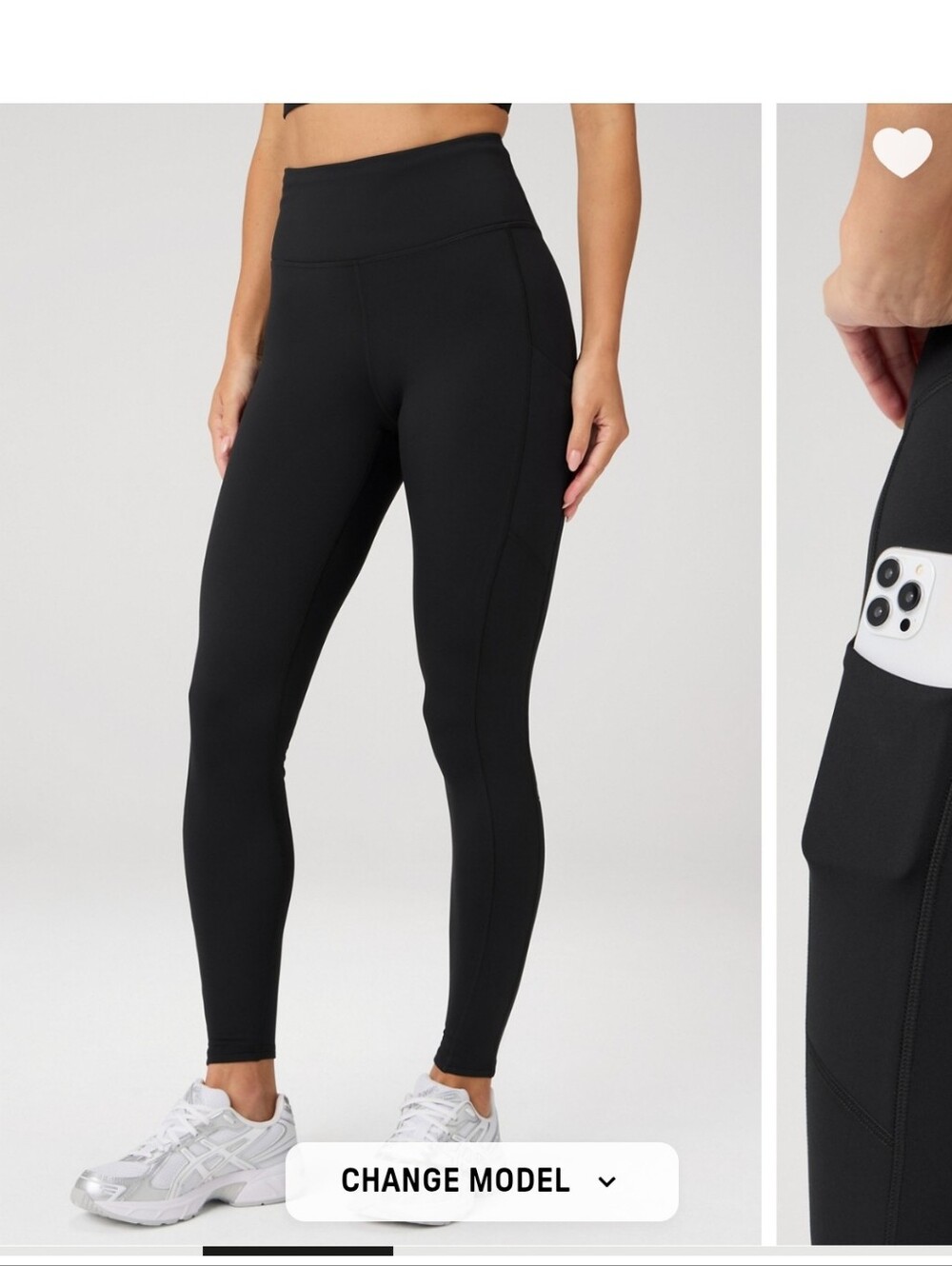 Fabletics Cold Weather High Waisted Pocket Legging - Picture 2 of 4